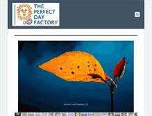 Tablet Screenshot of perfectdayfactory.com
